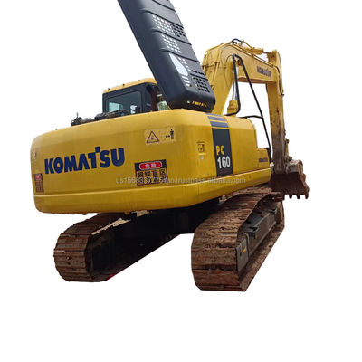 Χρησιμοποιούμενος υδραυλικός εξορυκτής Komatsu PC160 εξορυκτής 16 τόνων με 0-2000 ώρες εργασίας