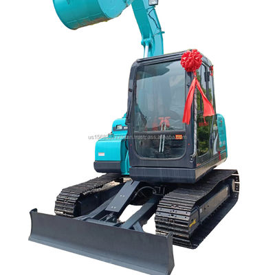 Αρχική Ιαπωνία Πολυλειτουργικό Kobelco SK75 SK75-8 Εκσκαφέας Crawler Εκσκαφέας 7.5 Τόνους