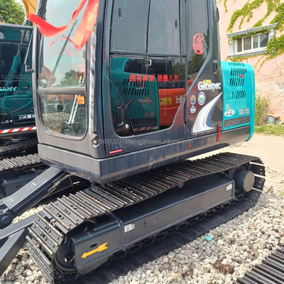Αρχική Ιαπωνία Πολυλειτουργικό Kobelco SK75 SK75-8 Εκσκαφέας Crawler Εκσκαφέας 7.5 Τόνους