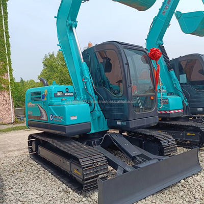 Αρχική Ιαπωνία Πολυλειτουργικό Kobelco SK75 SK75-8 Εκσκαφέας Crawler Εκσκαφέας 7.5 Τόνους
