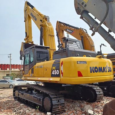 40 τόνων PC450 Ιαπωνία Χρησιμοποιούμενος υδραυλικός εξορυκτικός μηχανισμός Komatsu με προηγμένη τεχνολογία