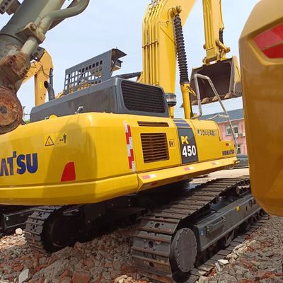 40 τόνων PC450 Ιαπωνία Χρησιμοποιούμενος υδραυλικός εξορυκτικός μηχανισμός Komatsu με προηγμένη τεχνολογία
