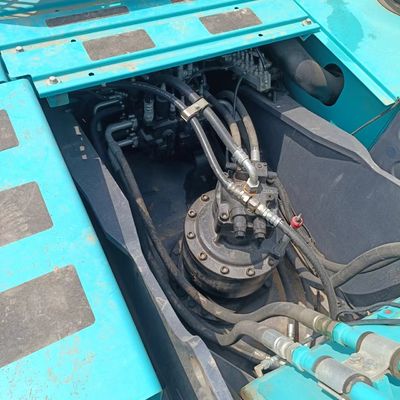 SK75 Χρησιμοποιημένες εξορυκτικές μηχανές Kobelco με χωρητικότητα κουβάς 1,6m3 και αρχική υδραυλική αντλία