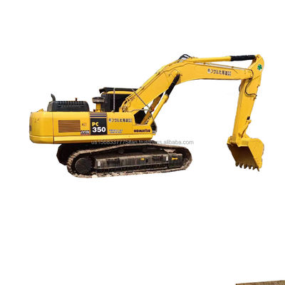 Χρησιμοποιούμενος εξορυκτής Komatsu PC350 35 τόνων υδραυλικός εξορυκτής με χωρητικότητα κουβάς 0,3M3