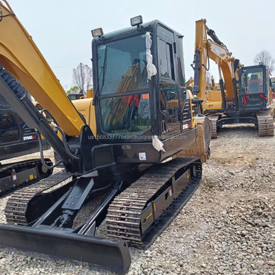 Χρησιμοποιούμενος Sany Excavator 7Ton με αρχικό υδραυλικό κύλινδρο 0.28M3 χωρητικότητα κουβάς