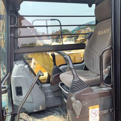 95% Sany Sy75c Μεσαία εξοπλισμός εξορυκτικών μηχανών Χρησιμοποιούμενο ανιχνευτικό έτος 2016