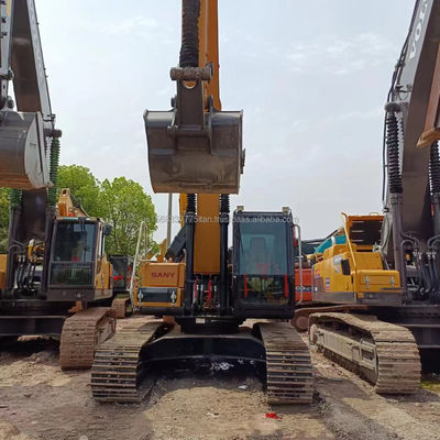 Χρησιμοποιούμενη Sany SY155U Excavator με αρχική υδραυλική βαλβίδα και εξαιρετική κατάσταση