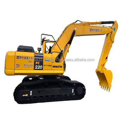 Μεγάλη απόδοση Komatsu PC 220 Υδραυλική Excavator Crawler με 1,2M3 χωρητικότητα κουβά