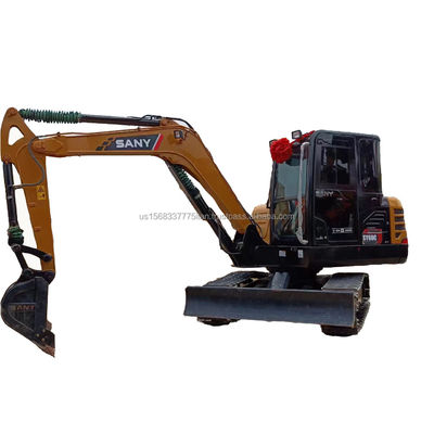 SANY SY60C εξορυκτής με εξαιρετική απόδοση και καλή απόδοση 0-2000 ώρες εργασίας