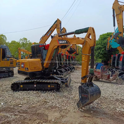 Η Sany SY60C εκσκαφέας 6TON λειτουργικό βάρος χαμηλές ώρες εργασίας και εξαιρετική απόδοση