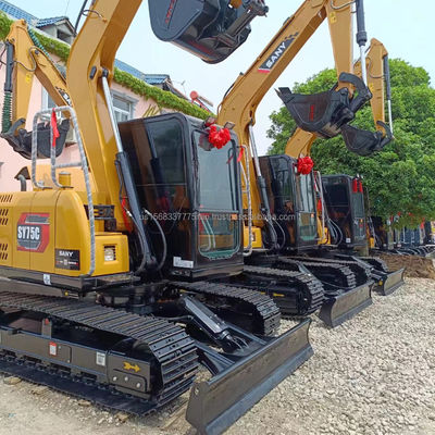 Sany SY 75C Excavator 2016 Έτος 0-2000 Εργασιακές ώρες Κατάλληλες για τις απαιτήσεις του πελάτη