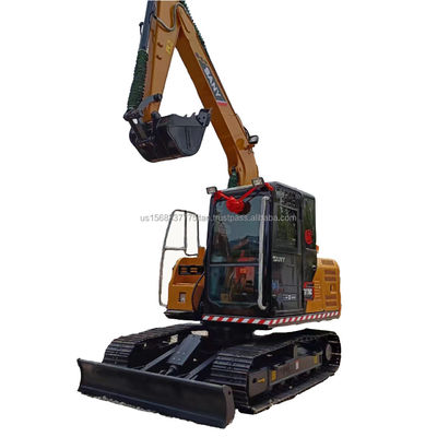 Χρησιμοποιούμενος Sany Sy 75c Excavator με αρχική υδραυλική βαλβίδα και 43 kw ισχύς