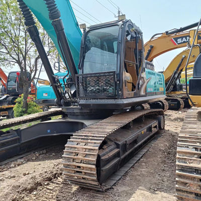 Εκσκαφέας KOBELCO SK350 με χαμηλό ωράριο εργασίας και υδραυλική κατασκευαστική μηχανή