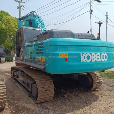 Εκσκαφέας KOBELCO SK350 με χαμηλό ωράριο εργασίας και υδραυλική κατασκευαστική μηχανή