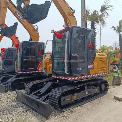 SANY SY75C Excavator 7500 KG Υδραυλική κατασκευαστική μηχανή με μεγάλη απόδοση