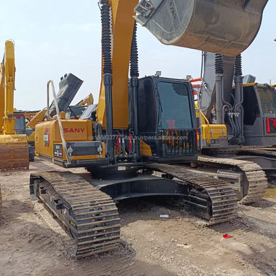 1.2M3 χωρητικότητα κουβά Sany SY215C Excavator Μεγάλη χρησιμοποιούμενη υδραυλική αντλία και καλή απόδοση