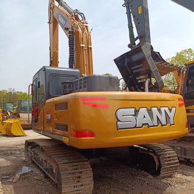 Καλή απόδοση SANY SY215C Χρησιμοποιούμενη εκσκαφέας με εξαιρετική κατάσταση και απόδοση