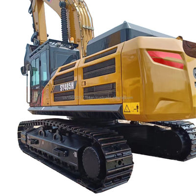 SANY SY485H Crawler Excavator με χωρητικότητα κουβάς 2,23m3 και αρχική υδραυλική αντλία