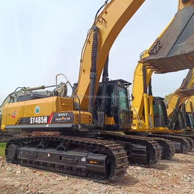 SANY SY485H Crawler Excavator με χωρητικότητα κουβάς 2,23m3 και αρχική υδραυλική αντλία