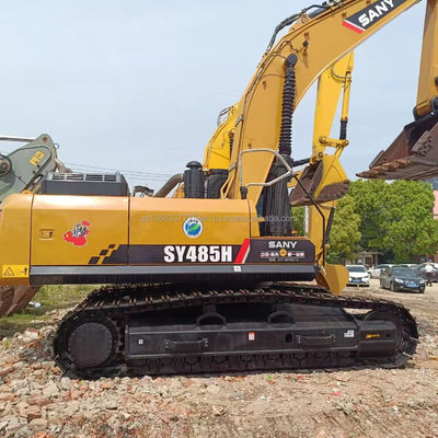 SANY SY485H Crawler Excavator με χωρητικότητα κουβάς 2,23m3 και αρχική υδραυλική αντλία