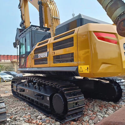 SANY SY485H Crawler Excavator με χωρητικότητα κουβάς 2,23m3 και αρχική υδραυλική αντλία