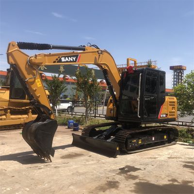 41.1 kw Μηχανή SANY SY75C Pro Excavator Εξαιρετική απόδοση εργασίας εγγυημένη