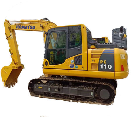 Αρχική εκσκαφέας PC110 Komatsu με χωρητικότητα κουβάς 0,6M3 και λειτουργικό βάρος 11 τόνων