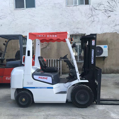 Ιαπωνία TCM Forklift Manufacture 2.5 τόνων μεταχειρισμένα φορτηγά με αρχική υδραυλική βαλβίδα