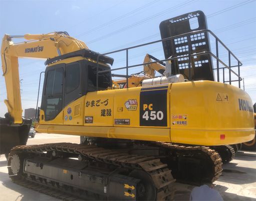 48ton Komatsu PC450 Excavator Χρησιμοποιούμενη υδραυλική μηχανή με χαμηλό κόστος συντήρησης