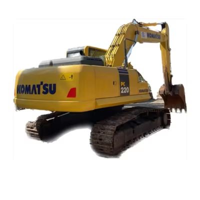 Αρχική Εκσκαφέας Komatsu PC220 Ιαπωνία Χρησιμοποιούμενη Υδραυλική Εκσκαφέας