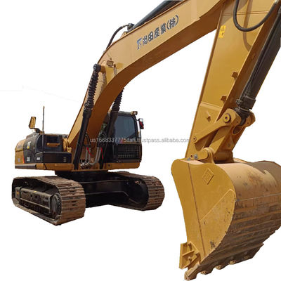 Χρησιμοποιούμενη εκσκαφέας Cat 336D με χαμηλό ωράριο εργασίας 0-2000 και βάρος μηχανής 37200 KG