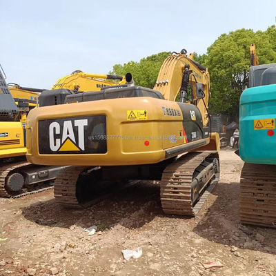 Χρησιμοποιούμενη εκσκαφέας Cat 336D με χαμηλό ωράριο εργασίας 0-2000 και βάρος μηχανής 37200 KG