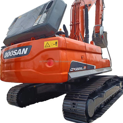 Το 2016 έτος DOOSAN DH225 Excavator Καλή απόδοση Υδραυλική κατασκευαστική μηχανή