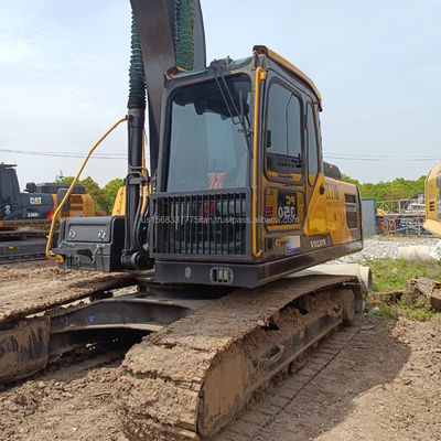 Χρησιμοποιούμενος εξορυκτής VOLVO EC210 με αρχική υδραυλική βαλβίδα και 0-2000 ώρες εργασίας