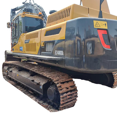 Χρησιμοποιούμενος εξορυκτής VOLVO EC480DL με χωρητικότητα κουβάς 3,8M3 και αρχικό υδραυλικό κύλινδρο