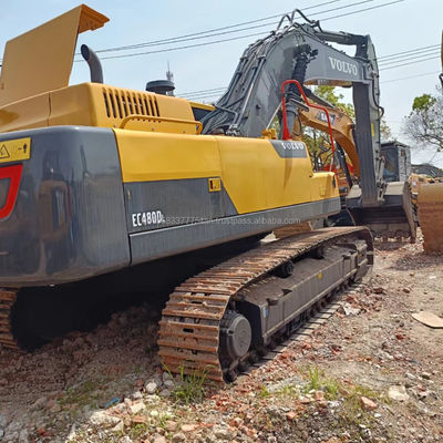 Χρησιμοποιούμενος εξορυκτής VOLVO EC480DL με χωρητικότητα κουβάς 3,8M3 και αρχικό υδραυλικό κύλινδρο