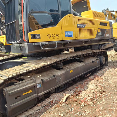 100% Ιαπωνία Χρησιμοποιούμενος VOLVO EC480DL Εκσκαφέας 3.8M3 Υδραυλικός Γυαλιστής