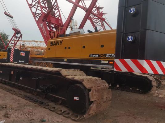 Χρησιμοποιούμενος γερανό SANY200ton με άλλο υδραυλικό κύλινδρο Εξαιρετική απόδοση
