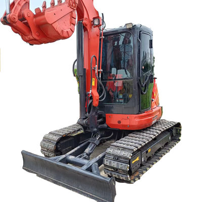 Δωρεάν αποστολή 25 kw Kubota KX U55 Κινέζικη Μικρή Μικροσκαφή EPA Ton 5.5ton Μίνι Excavator