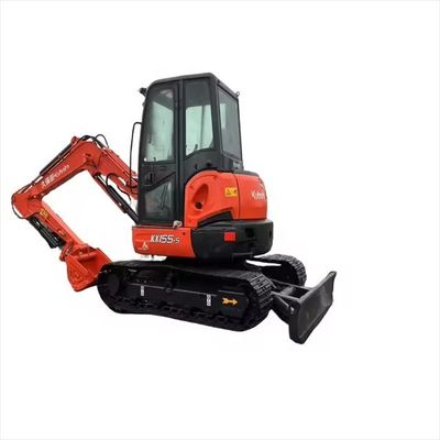 Χρησιμοποιούμενος εξορυκτής Kubota KX165 με λειτουργικό βάρος 5,5 τόνων και αρχική υδραυλική βαλβίδα