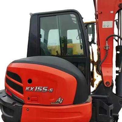 Εκσκαφέας 90% Kubota KX U55 με αρχικό υδραυλικό κύλινδρο και χαμηλή διάρκεια εργασίας