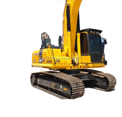 20ton Komatsu PC200 Excavator Ιαπωνία Χρησιμοποιούμενος υδραυλικός αναρριχητικός εκσκαφέας με κατανάλωση