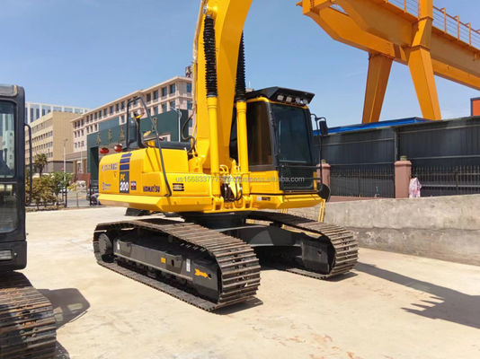 20ton Komatsu PC200 Excavator Ιαπωνία Χρησιμοποιούμενος υδραυλικός αναρριχητικός εκσκαφέας με κατανάλωση