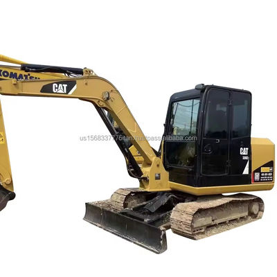 6TON λειτουργικό βάρος Mini Excavator CAT 306 Μηχανή με αρχική υδραυλική αντλία