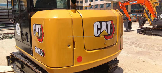 6TON λειτουργικό βάρος Mini Excavator CAT 306 Μηχανή με αρχική υδραυλική αντλία