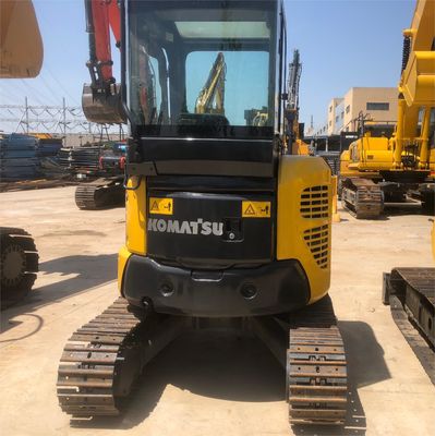 Μίνι εξορυκτής Komatsu PC35 3,5 τόνων λειτουργικό βάρος με αρχικό υδραυλικό κύλινδρο
