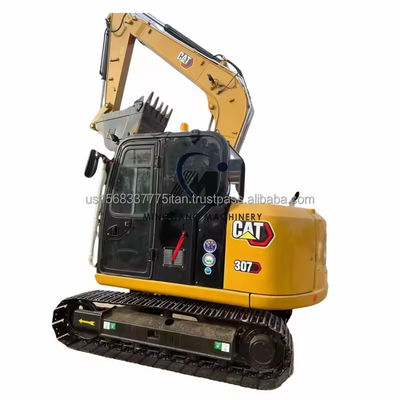 Εξαιρετική κατάσταση Αρχική CAT 307 Χρησιμοποιούμενη εξορυκτική μηχανή με αρχικό υδραυλικό κύλινδρο