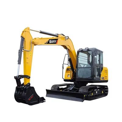 Χρησιμοποιούμενος Sany SY75C SY75CPRO Excavator με χωρητικότητα κουβάς 0,32M3 και ισχύ 41.1 kW