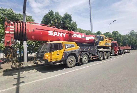 45000 kg Χρησιμοποιημένη μηχανή γερανού SANY 200 τόνων με 1000-1500 ώρες εργασίας