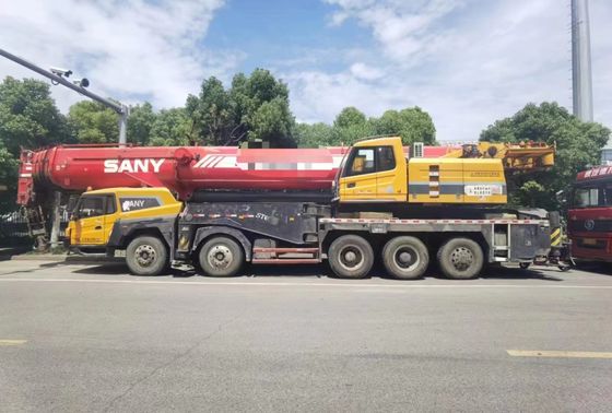 45000 kg Χρησιμοποιημένη μηχανή γερανού SANY 200 τόνων με 1000-1500 ώρες εργασίας